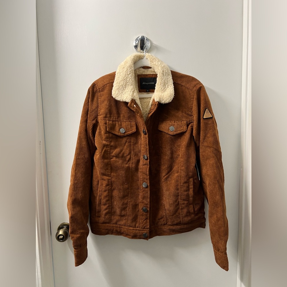 Brand new with tag Aeropostale jacket for men and women. Size small.